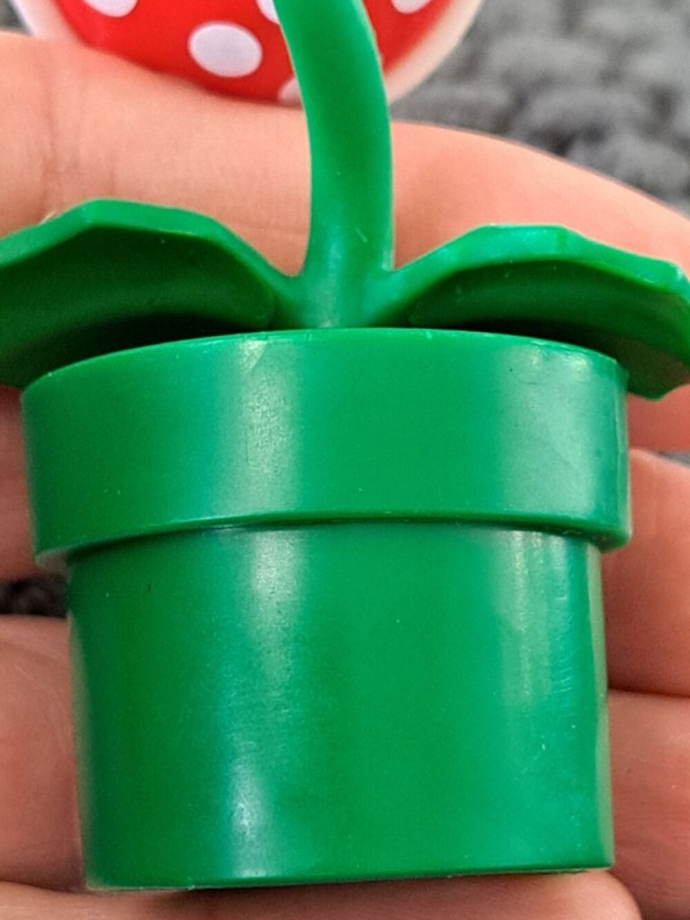 Super Mario Piranha Plant Mini Figure Toy 2015 By JAKKS Pacific Nintendo - Picture 5 of 6
